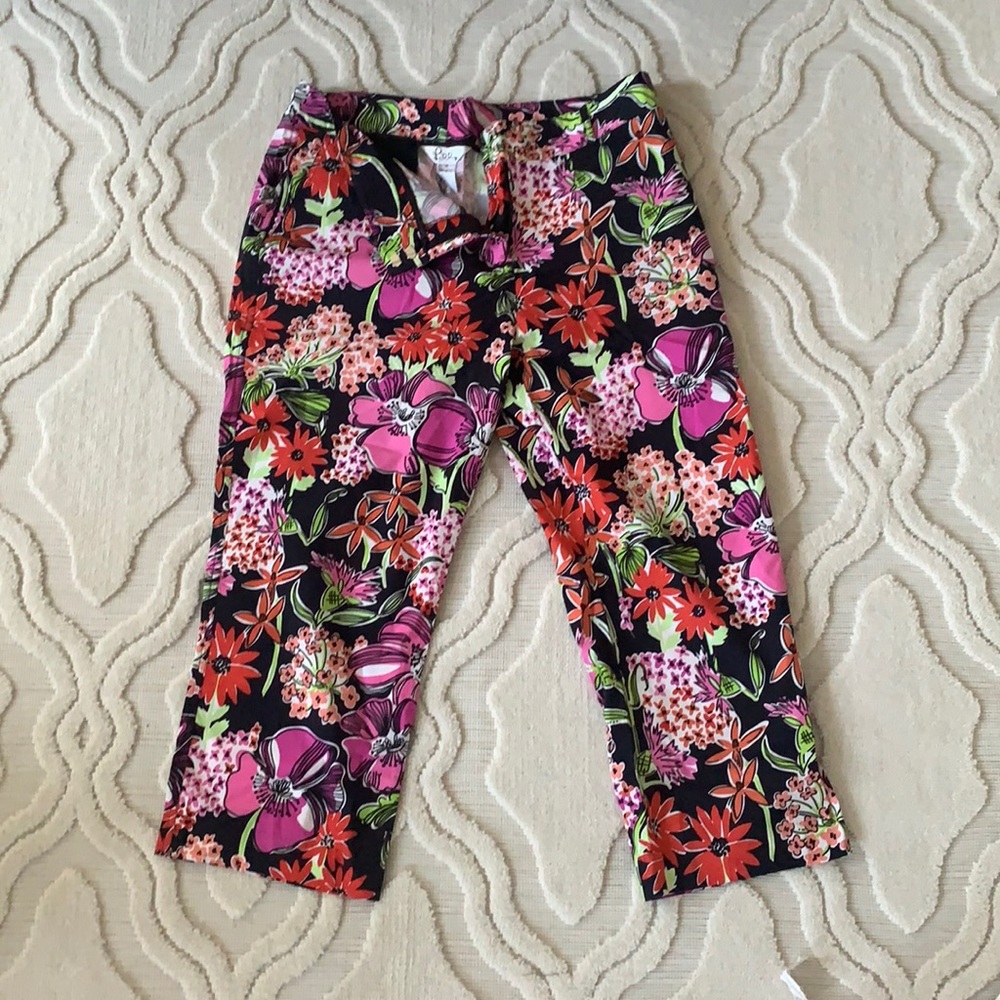 Lilly Pulitzer Flower Market Capris